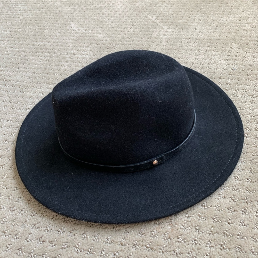 Free People Wylie Fedora- Black